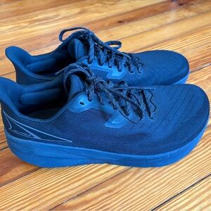 Black Altra Athletic Running Shoes